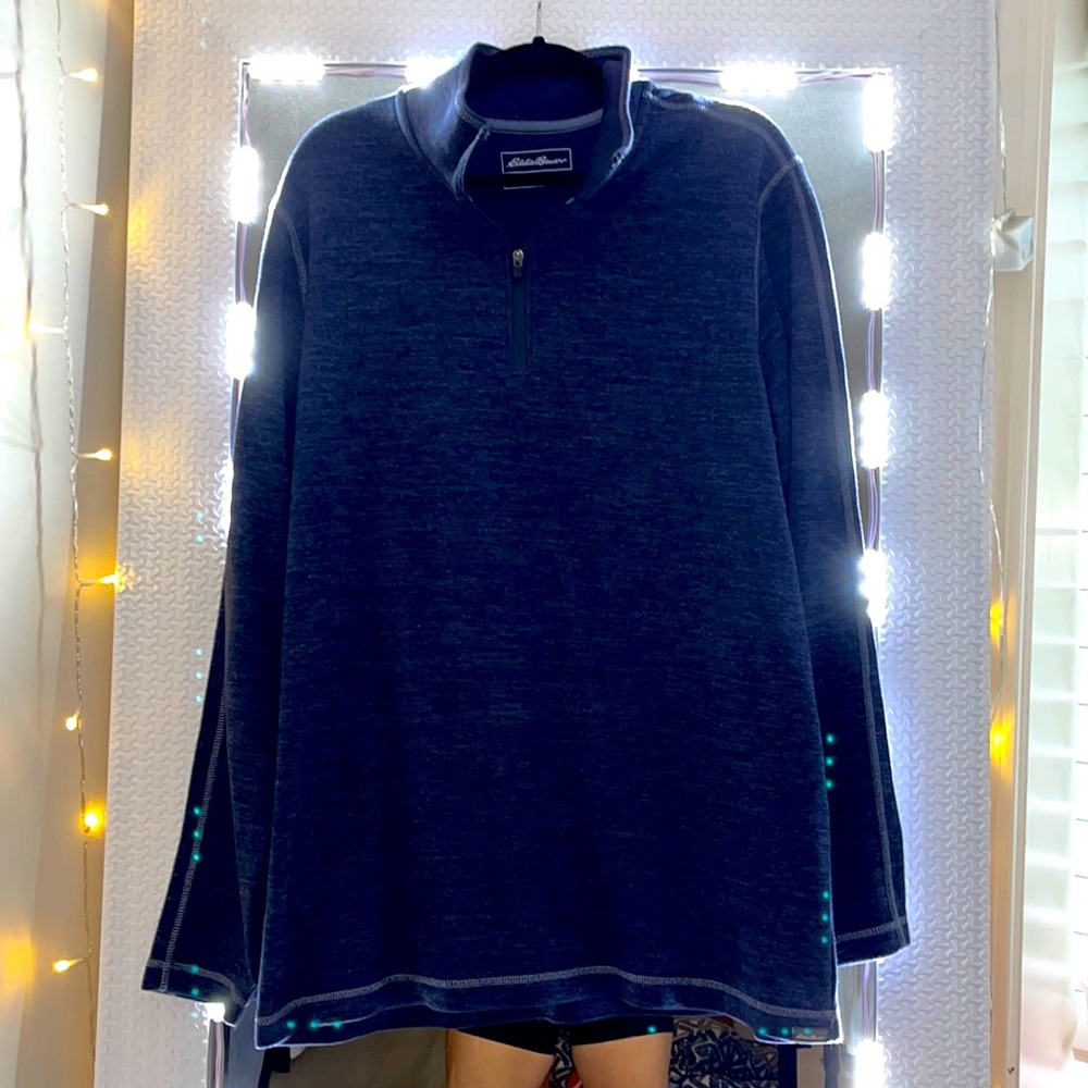Eddie Bauer quarter zip sweater